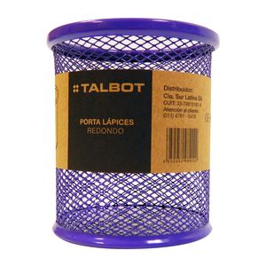 PORTALAPIZ TALBOT REDONDO METAL VIOLETA