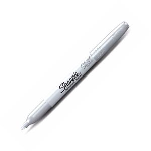 MARCADOR SHARPIE PERMANENTE METALLIC PLATA