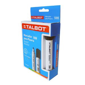 MARCADOR TALBOT PIZARRA 1300 NEGRO