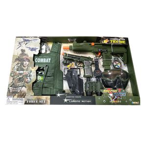 SET DE COMBATE MILITAR 66cm.