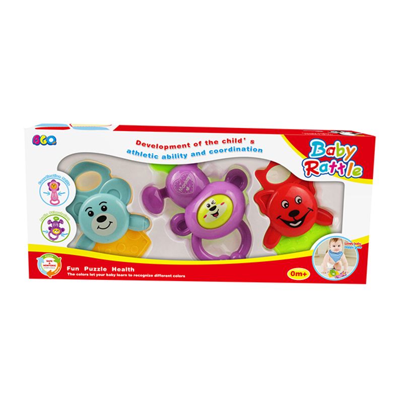 SONAJERO BEBE x 3 EN CAJA - Tomy