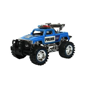 PICK UP FRICCION BURBUJA POLICIA DOBLE CABINA 19cm.