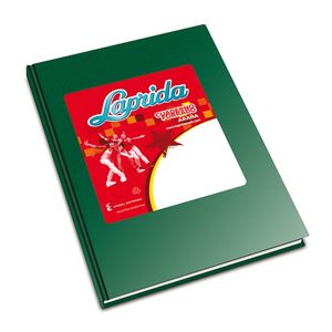 CUAD.T/DURA LAPRIDA FORRADO x 50 VERDE RAY.