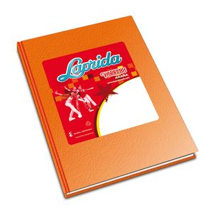 CUAD.T/DURA LAPRIDA FORRADO x 98 NARANJA RAY.