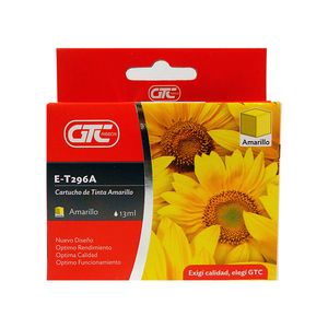 CARTUCHO GTC P/EPSON E-T296 AMARILLO 13ML