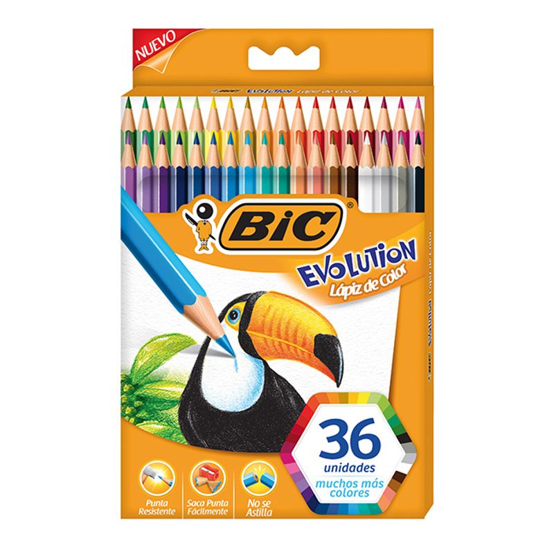 LAPICES DE COLORES LARGOS COLOR'PEPS X36