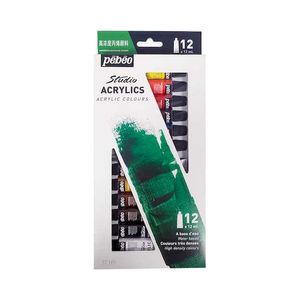 SET PEBEO ACRILICO STUDIO 12ML. x 12 U.