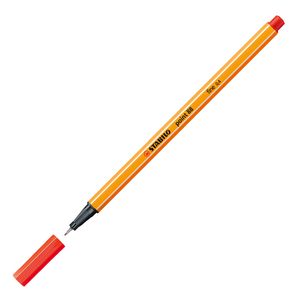 MICROFIBRA STABILO POINT 88 ROJO CLARO 48