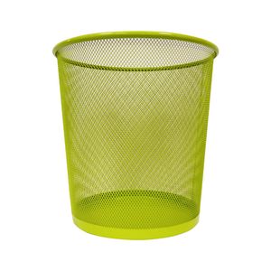 CESTO PAPELERO TALBOT METAL VERDE MANZANA