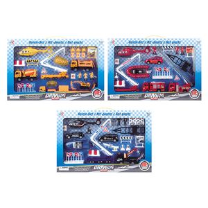 SET DE VEHICULOS DIE CAST 1:43 20 PIEZAS 3 MODELOS