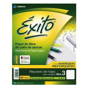 REPUESTO EXITO x 96 C/M REFORZADO CUAD.