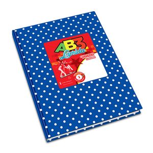 CUAD.T/DURA LAPRIDA AB3 19x23,5 LUNARES x 50 AZUL RAY.