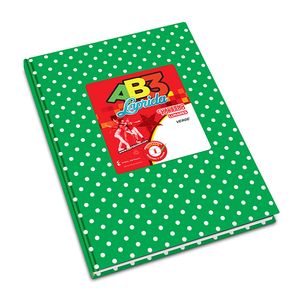 CUAD.T/DURA LAPRIDA AB3 19x23,5 LUNARES x 50 VERDE RAY.