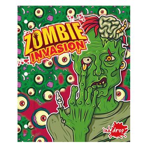CARPETA N 3 C/CORDON CARTONE ZOMBIES