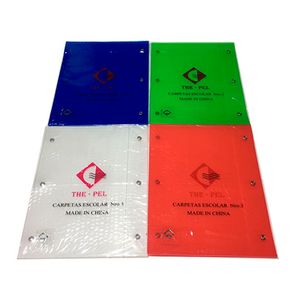 CARPETA N6 TRANSPARENTE 2 TAPAS APAISADA