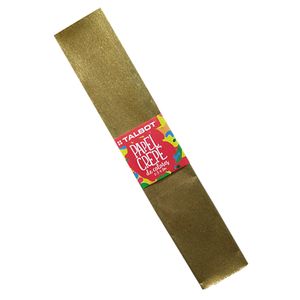 PAPEL CREPE TALBOT METALIZADO ORO