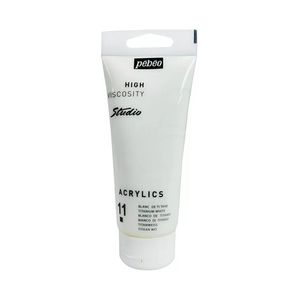 ACRILICO STUDIO 100ML. 011 BLANCO DE TITANIO