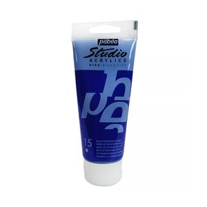 ACRILICO STUDIO 100ML. 015 AZUL ULTRAMAR OSCURO