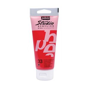 ACRILICO STUDIO 100ML. 033 ROJO CADMIO