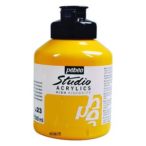 ACRILICO STUDIO 500ML. 023 AMARILLO CADMIO MEDIO