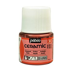 PINTURA CERAMIC 45ML. ROSA