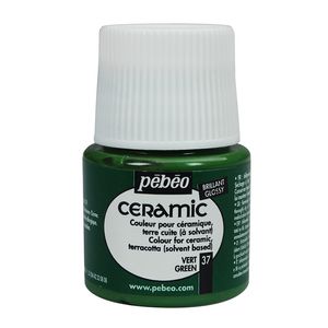 PINTURA CERAMIC 45ML. VERDE