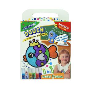MASA PAULINDA CREAMY DOUGH MAGIC STICKER FISH