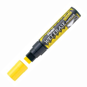 MARCADOR PENTEL ERASE JUMBO PIZARRA/VIDRIO AMARILLO