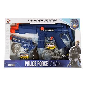 SET POLICIA FORCE CON ACCESORIOS 38cm.