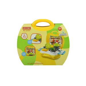 VALIJA TOYLAND CON ACCESORIOS COCINA