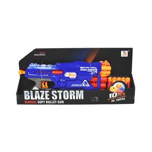 PISTOLA BLAZE STORM LANZA DARDOS DUAL 10 DARDOS