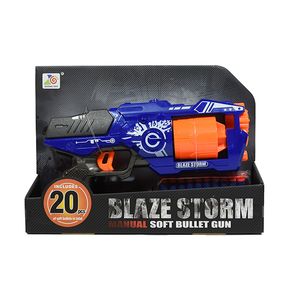 PISTOLA BLAZE STORM LANZA DARDOS BARREL 20 DARDOS