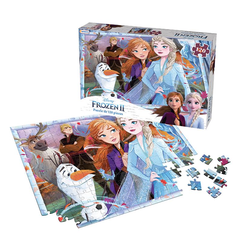 ROMPECABEZAS FROZEN 120pzas Tomy