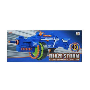 PISTOLA BLAZE STORM LANZA DARDOS BARREL 40 DARDOS