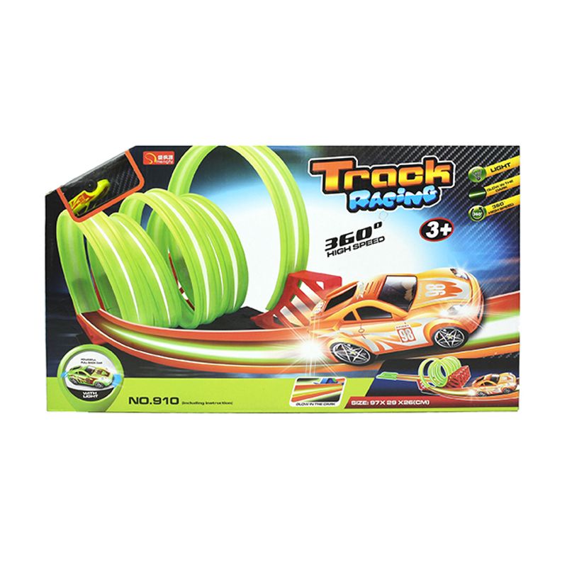 Pista p/Hotwheels Double Loop