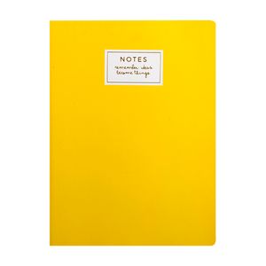 CUADERNO TALBOT 17x25 T/FLEX. AMARILLO 40hjs RAY