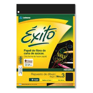 REPUESTO EXITO DIBUJO N 3 NEGRO x 5