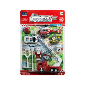 SET BOMBEROS VEHICULOS Y AERONAVES BC 9 U.