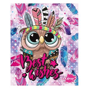 CARPETA N 3 C/CORDON CARTONE ANIMALES BEBE