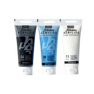 COMBO 4 ACRILICO STUDIO 100ML. x 3 UNIDADES