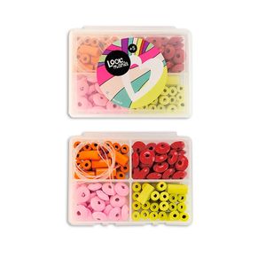 SET DE BIJOU LOOKMANIA CAJA 4 DIVISIONES MADERA