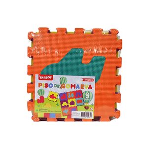 PISO GOMA EVA TALBOT VEHICULOS x 9U. 31,5x31,5x1cm.