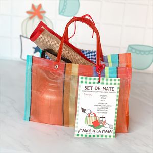 KIT DE MATE MANOS A LA MASA CON ACCESORIOS