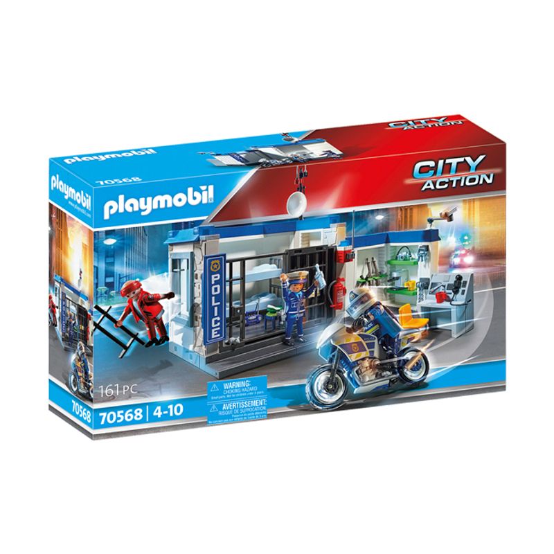 POLICIA PLAYMOBIL ESCAPE DE LA PRISION Tomy