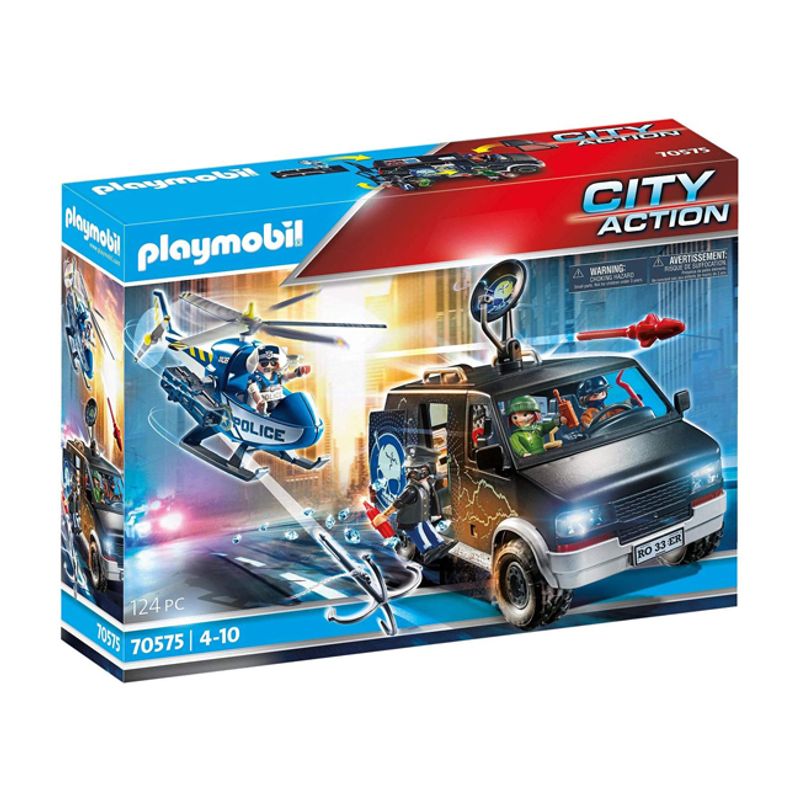 Furgon de best sale policia playmobil