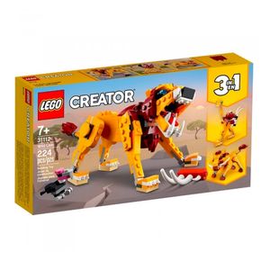 BLOQUE LEGO CREATOR LEON SALVAJE 224pzas.