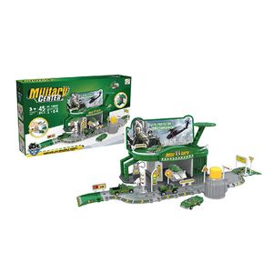 PLAYSET MILITAR ESTACIONAMIENTO CON ACCESORIOS 45pzas.
