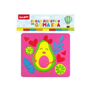 ENCASTRE GOMA EVA TALBOT PALTA 18,5x20cm.