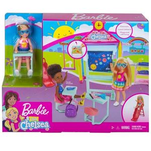 MUÑECA BARBIE CHELSEA DIVERSION EN LA ESCUELA