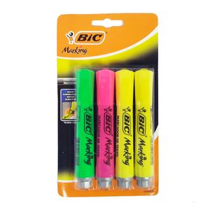 RESALTADOR BIC MARKING x 4 SURT.
